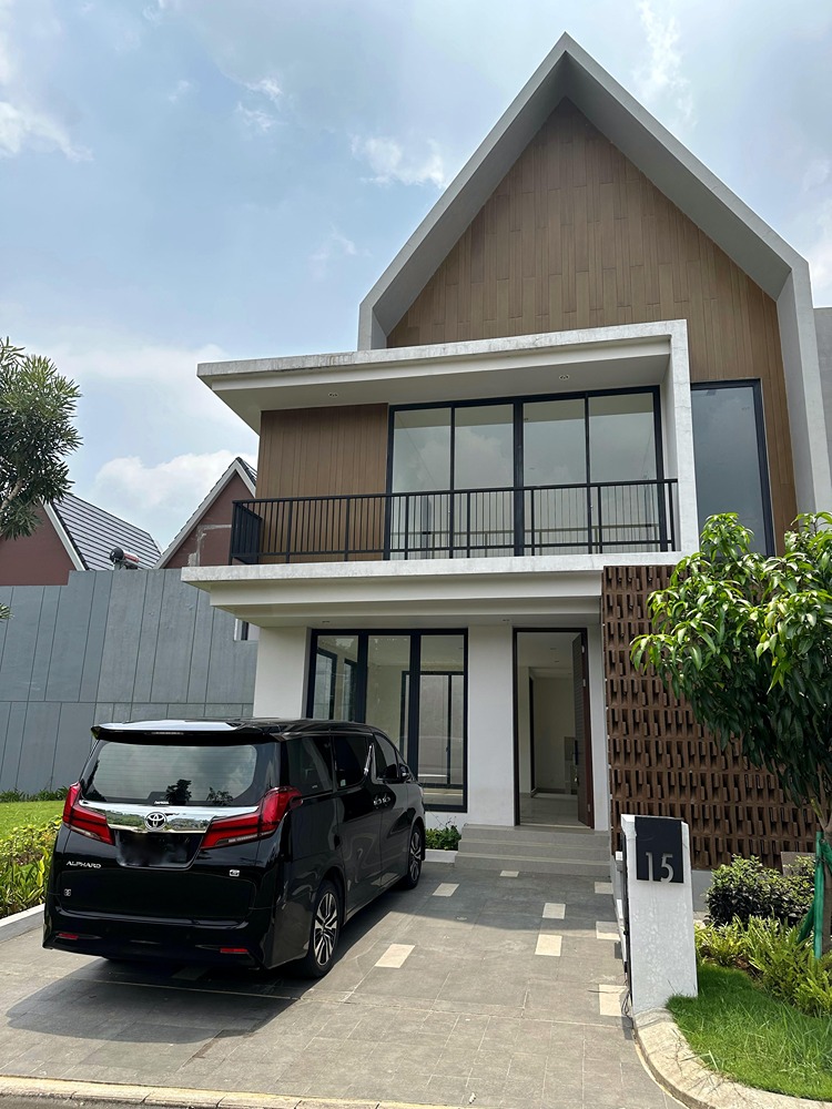 Rumah Canti View Gunung di Cluster Mahogany Summarecon Bogor Dijual